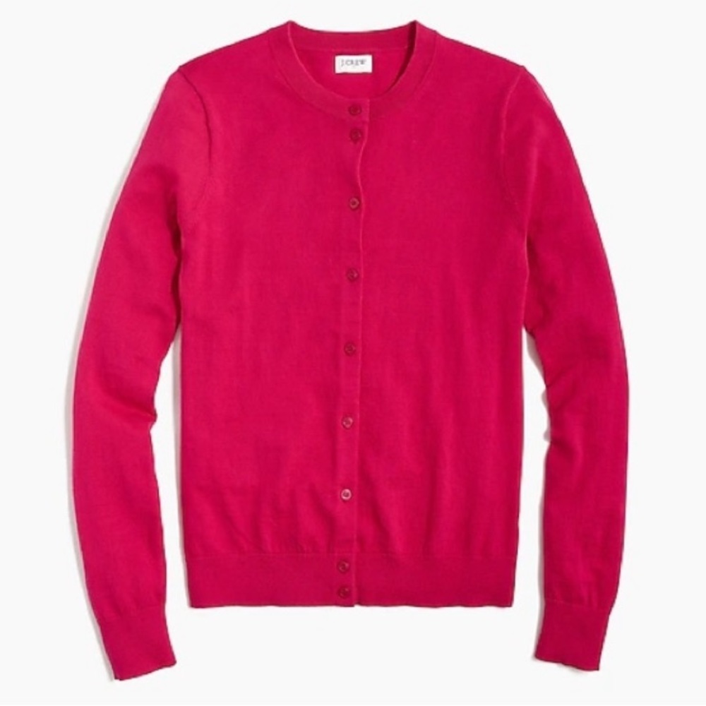 NWT J. Crew Classic Cotton Cardigan